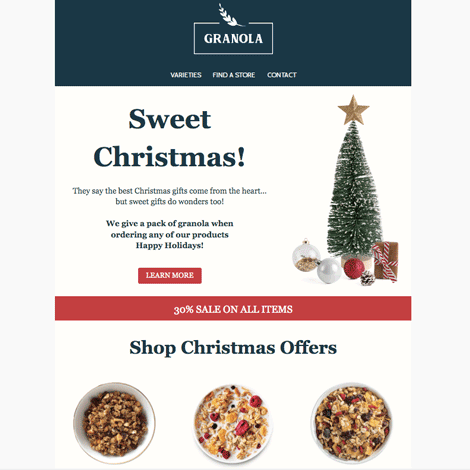 Simple Classic Christmas Marketing